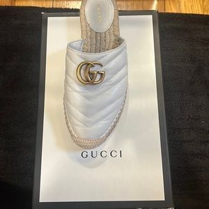 Gucci Marmont Leather Loafers